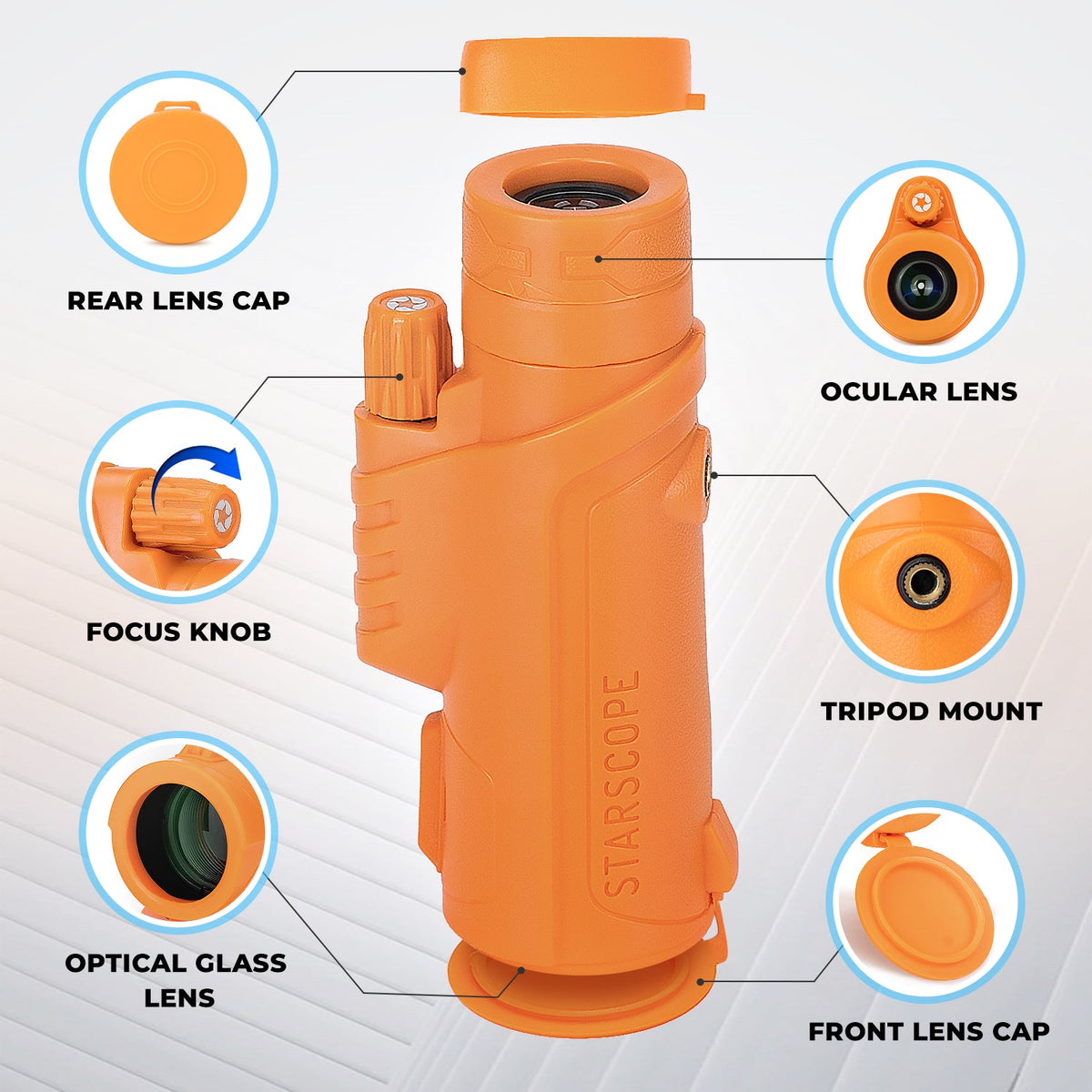 Starscope Monocular G3 — Hunter Orange