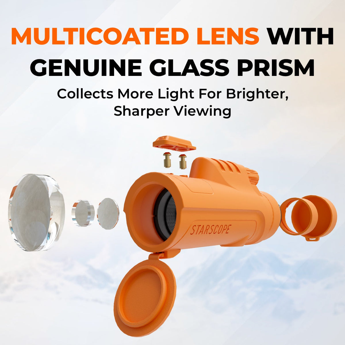 Starscope Monocular G3 — Hunter Orange