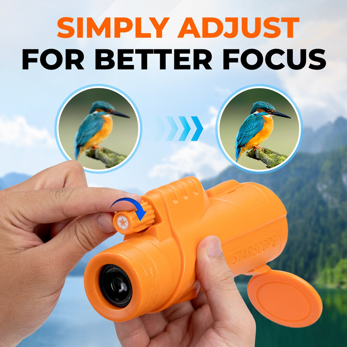 Starscope Monocular G3 — Hunter Orange